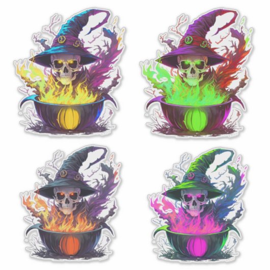 Halloween_2 Sticker (Voorkant)