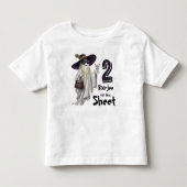 Halloween 2e verjaardag Funny Ghost Two Boujee Kinder Shirts (Voorkant)