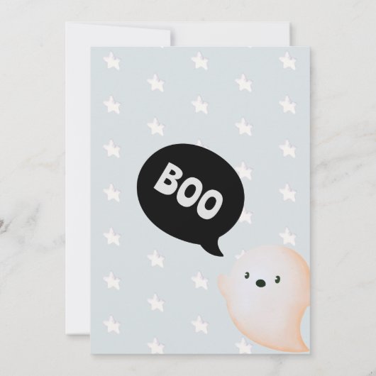 Halloween 2e Verjaardag Jongen Twee Spooky Kaart (Achterkant)