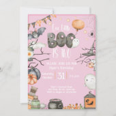 Halloween 2e Verjaardag Onze Kleine Boo is Twee Ro Kaart (Voorkant)