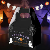 Halloween 2e Verjaardag Terri-Boo Twos Ghost Gothi Bedankdoosjes