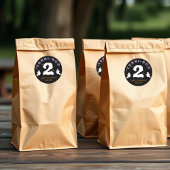 Halloween 2e Verjaardag Terri-Boo Twos Ghost Gothi Ronde Sticker