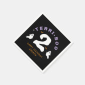 Halloween 2e Verjaardag Terri-Boo Twos Ghost Gothi Servet (Hoek)