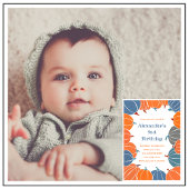 Halloween 2e verjaardag uitnodigingen pompoen jong