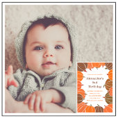 Halloween 2e verjaardag uitnodigingen pompoen scha