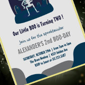 Halloween 2e verjaardag uitnodigingen schattig voo