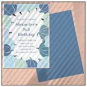 Halloween 2e verjaardag uitnodigingen schattige po