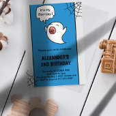 Halloween 2e verjaardag uitnodigingen spooky boo