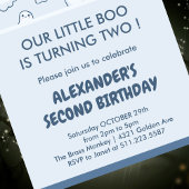 Halloween 2e verjaardag uitnodigingen tweede boek