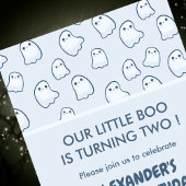 Halloween 2e verjaardag uitnodigingen tweede boek