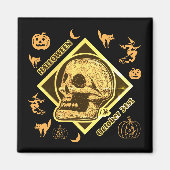 Halloween 31 oktober Collage Magnet (Voorkant)