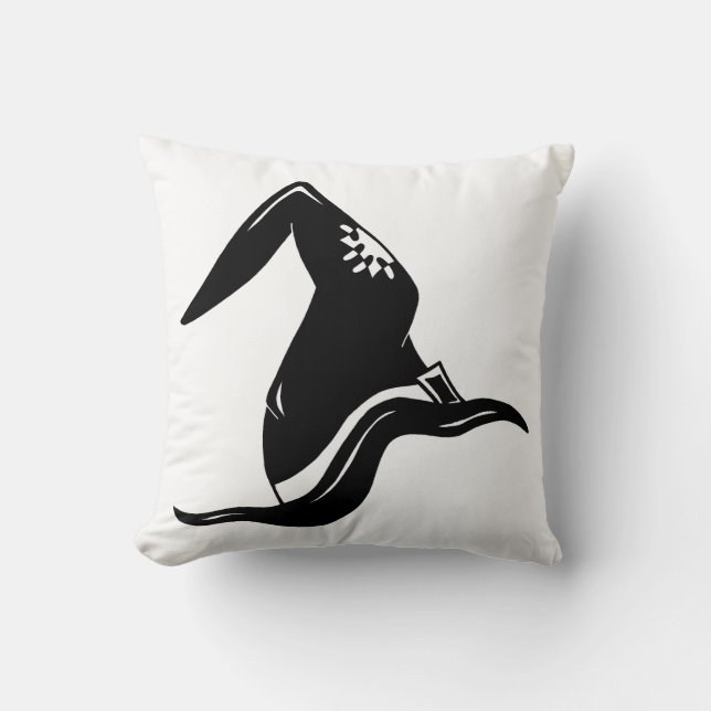 Halloween 31 oktober Decor Witch Pet Kussen (Voorkant)