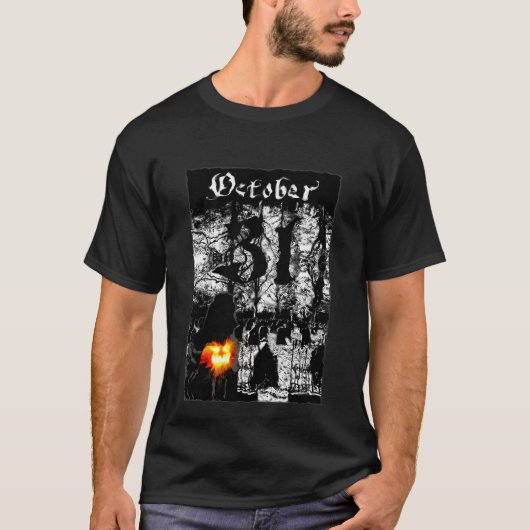 Halloween 31 oktober t-shirt (Voorkant)