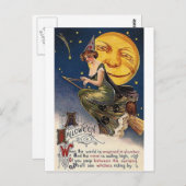 HALLOWEEN-34 BRIEFKAART (Voorkant / Achterkant)