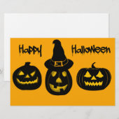 Halloween 3 briefpapier (Voorkant / Achterkant)