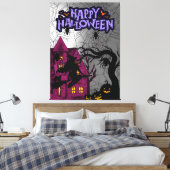 Halloween 3 canvas afdruk (Insitu (Slaapkamer))