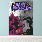 Halloween 3 canvas afdruk (Insitu (Houten vloer))