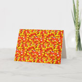 HALLOWEEN 3 D CANDY CORN KAART (Voorkant)