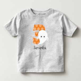 Halloween 3 Derde 3e Verjaardag Leeftijd Kinder Shirts