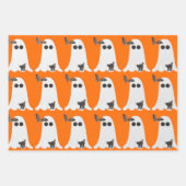 Halloween 3-pack inpakpapier platte vellen (Voorkant)