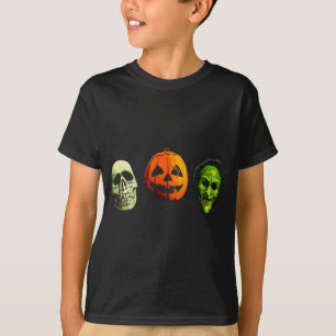 Halloween 3 Silver Shamrock-maskers T-shirt