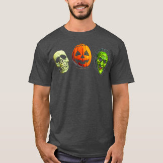 Halloween 3 Silver Shamrock-maskers T-shirt