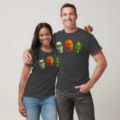 Halloween 3 Silver Shamrock-maskers T-shirt (Unisex)