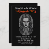 Halloween, 3 vampier, angstaanjagend, eng, c2 kaart (Voorkant / Achterkant)