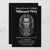 Halloween, 3 vampiers, angstaanjagend, eng, kaart (Voorkant / Achterkant)