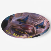 Halloween 3D Scary Clown Papieren Bordje (Gekanteld)