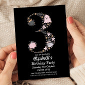 Halloween 3e verjaardag kaart