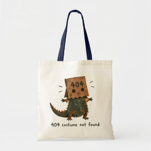 Halloween 404 Kostuums Niet Gevonden Baardagaam Ku Tote Bag