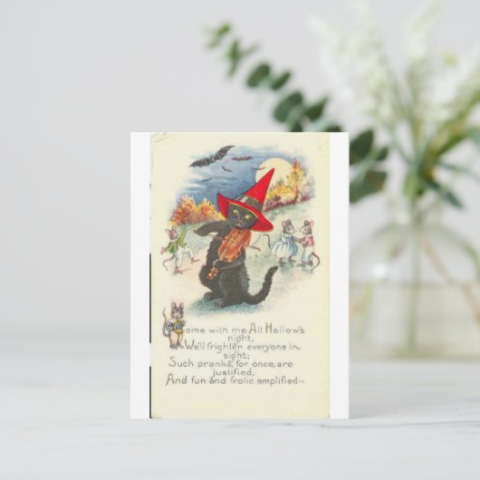HALLOWEEN-42 BRIEFKAART (Staand voorkant)