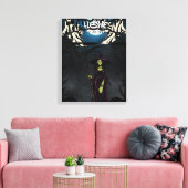 Halloween 4 canvas afdruk (Insitu (Woonkamer))