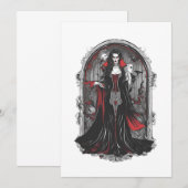 Halloween 4 vampier, eng monster, horror, kaart (Voorkant / Achterkant)