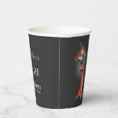 Halloween 50 e Vrouw Verjaardagsfeest Papieren Bekers (Rechts)