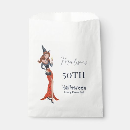 Halloween 50e verjaardag bedankzakje (Voorkant)