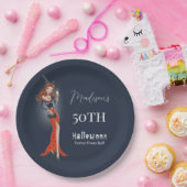 Halloween 50e verjaardag papieren bordje (Feest)