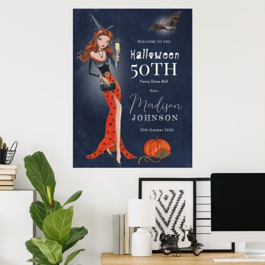 Halloween 50e verjaardag poster (Thuiskantoor)