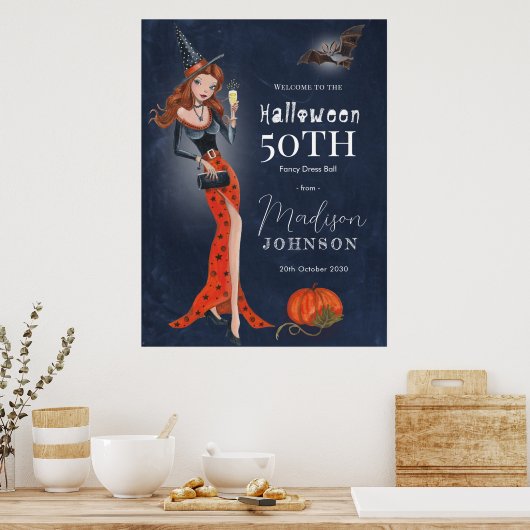 Halloween 50e verjaardag poster (Keuken)