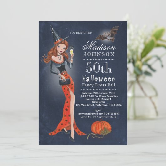 Halloween | 50e verjaardag van de geboorte | Uitno Kaart (Staand voorkant)