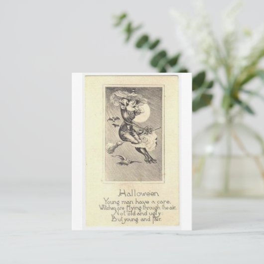 HALLOWEEN-51 BRIEFKAART (Staand voorkant)