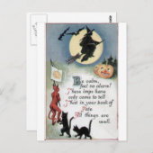 HALLOWEEN-53 BRIEFKAART (Voorkant / Achterkant)
