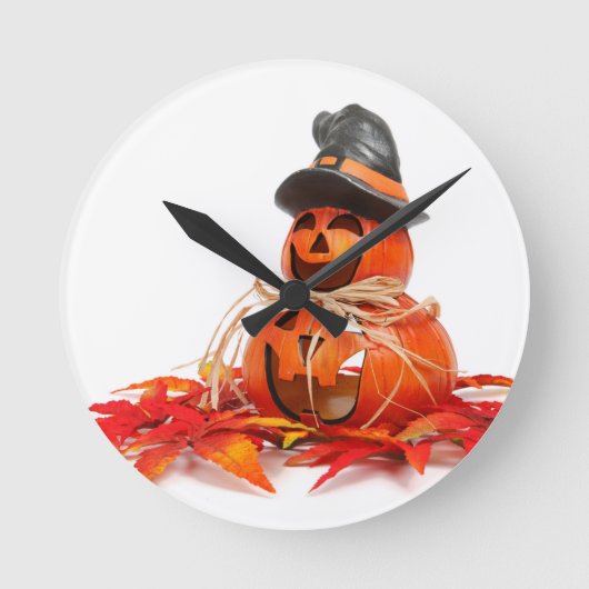 Halloween 5 ronde klok (Voorkant)