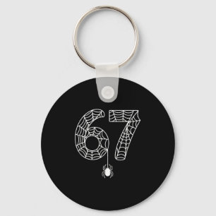 Halloween 67 Kostuum Shirt Halloween 6 7 Spinne We Sleutelhanger