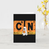 Halloween 67 Meme Science Chemistry Humor Periodic Kaart (Gele Bloem)
