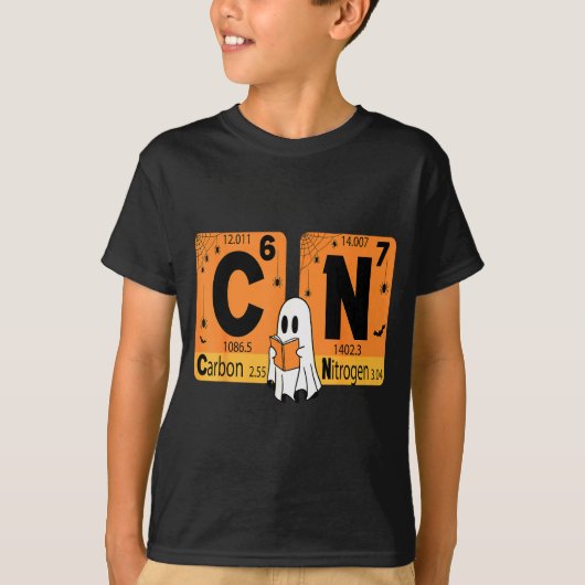 Halloween 67 Meme Science Chemistry Humor Periodic T-shirt (Voorkant)