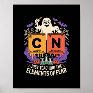 Halloween 67 Meme Wetenschap Scheikunde Leraar Per Poster