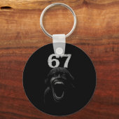 Halloween 67 Scp Horror Face Y Costume Shirt Horro Sleutelhanger (Voorkant)