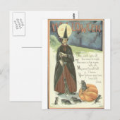 HALLOWEEN-6 BRIEFKAART (Voorkant / Achterkant)